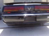 Fanaleria posteriore e alettone originale Pontiac Trans Am del 1991